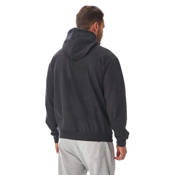 Iron Mountain Herr Hooded Fleece Jacka XXL Kolgrå Charcoal Grey XXL