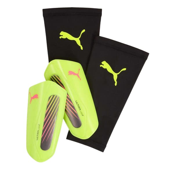 Puma Ultra Light Benskydd L Gul/Svart Yellow/Black L