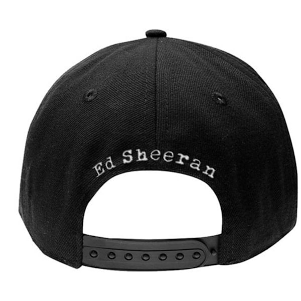 Ed Sheeran Unisex Vuxen Piktogram Baseball Cap En Storlek Svart Black One Size