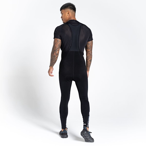 Dare 2B Virtuous AEP cykelbyxor med hängslen för män, M, svart Black M