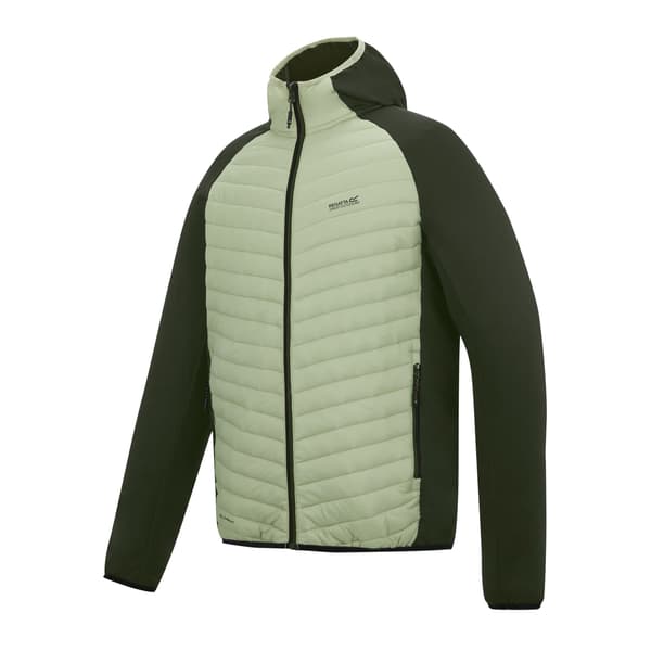 Regatta Andreson Hybridjacka för män M Ljusgrön/Mörk Khaki Light Sage/Dark Khaki M