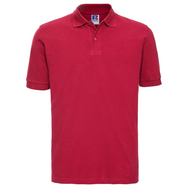 Russell Herr Classic Cotton Pique Poloshirt XL Classic Red Classic Red XL