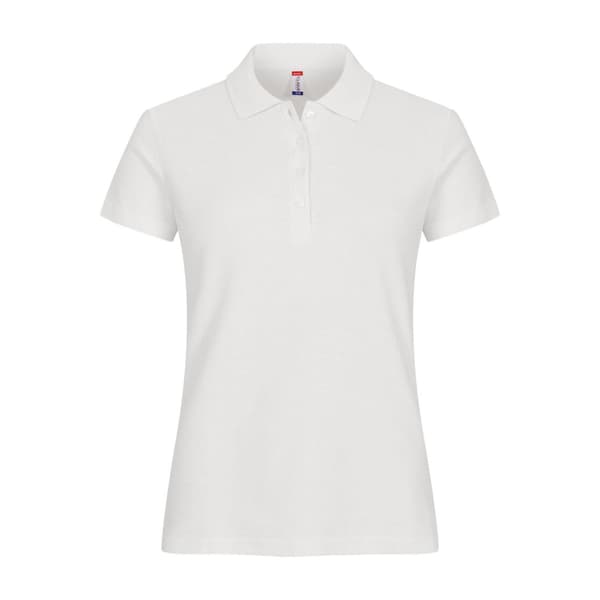 Clique Dam/Dam Enfärgad Pikétröja M Off White Off White M