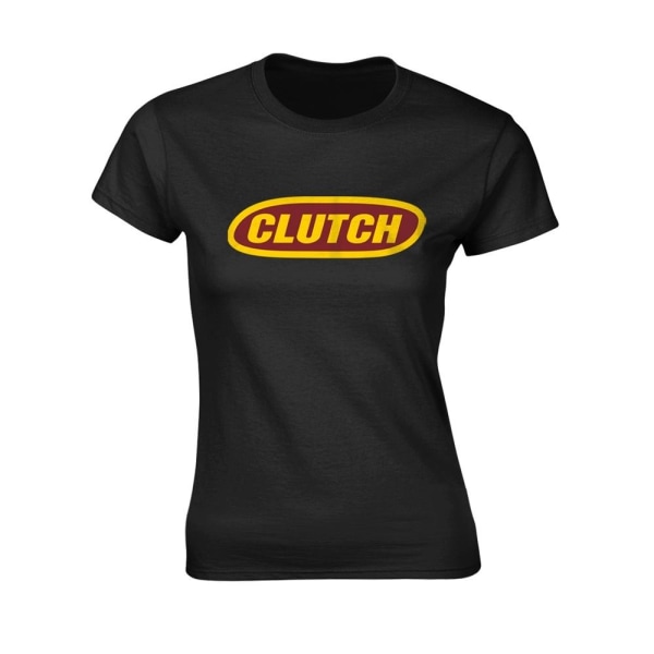 Clutch Womens/Ladies Classic Logo T-Shirt M Svart Black M