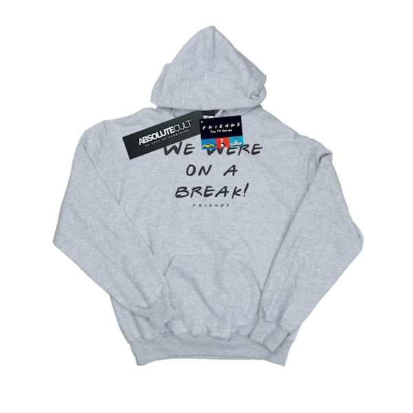 Friends Boys We Were On A Break Text Hoodie 12-13 År Sport Sports Grey 12-13 Years