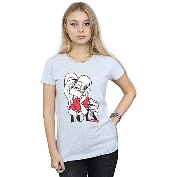 Looney Tunes Dam/Damer Klassisk Lola Bunny T-shirt XL Sport Sports Grey XL