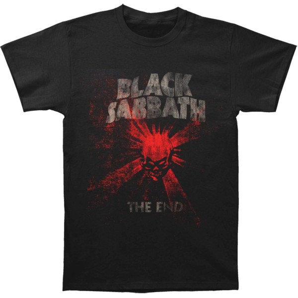 Black Sabbath Unisex Vuxen The End Skull Shine T-shirt XXL Svart Black XXL