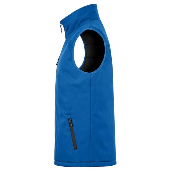Clique Herr Softshell Vadderad Gilet 3XL Kungsblå Royal Blue 3XL