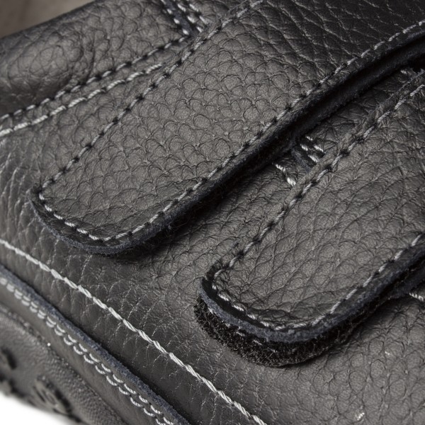 Boulevard Dam/Dam Extra Bred Passform Touch Fastening Sko Black 4 UK
