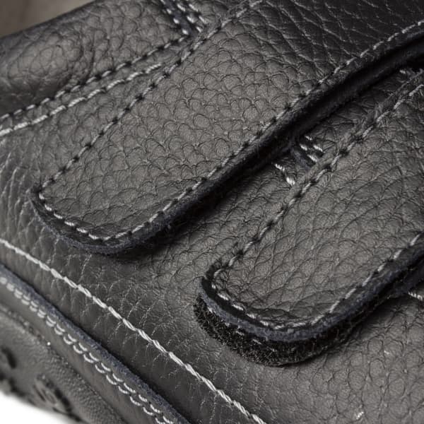 Boulevard Dam/Dam Extra Wide Fitting Touch Fastening Sko Black 6 UK