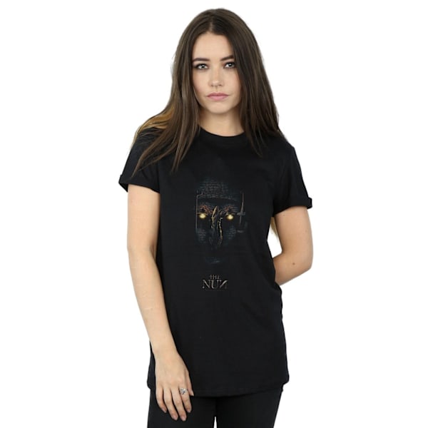 The Nun Damkläder/Dam Knäböjande Bön Bomull Boyfriend T-Shirt Black 3XL