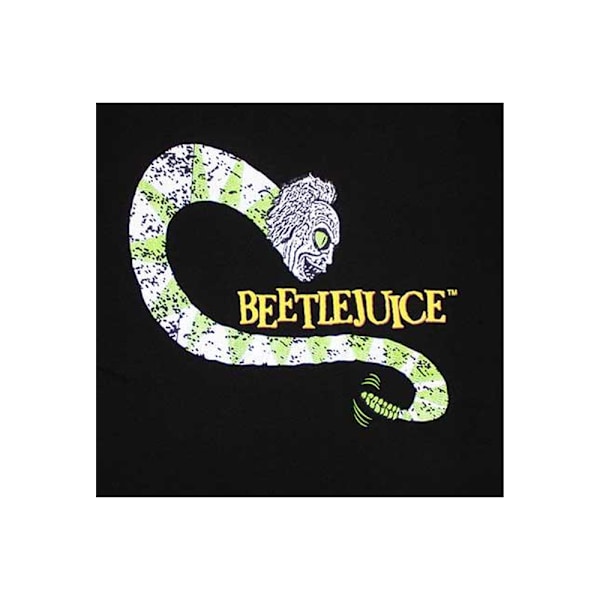 Beetlejuice Unisex Vuxen Beetlesnake T-shirt S Svart Black S