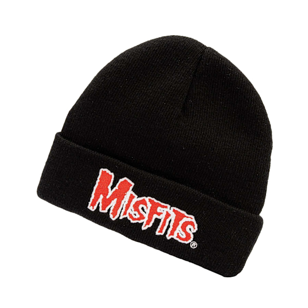 Misfits Logo Beanie One Size Svart Black One Size