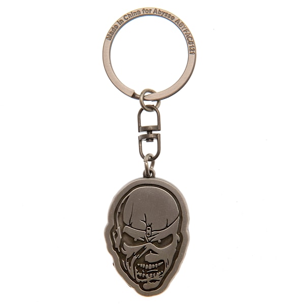 Iron Maiden Metal Eddie Nyckelring One Size Silver Silver One Size