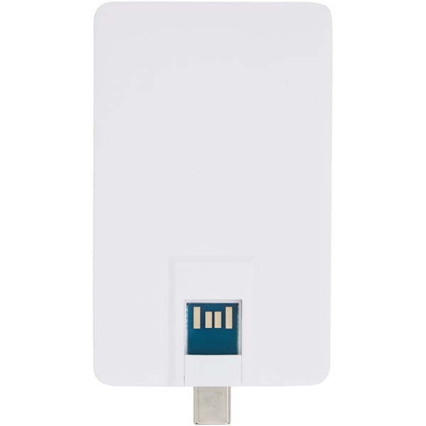 Bullet Duo Slim 32GB USB-minne, vit White One Size