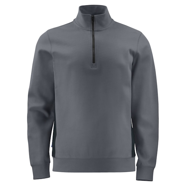 Projob Herr Halv Zip Sweatshirt 4XL Grå Grey 4XL