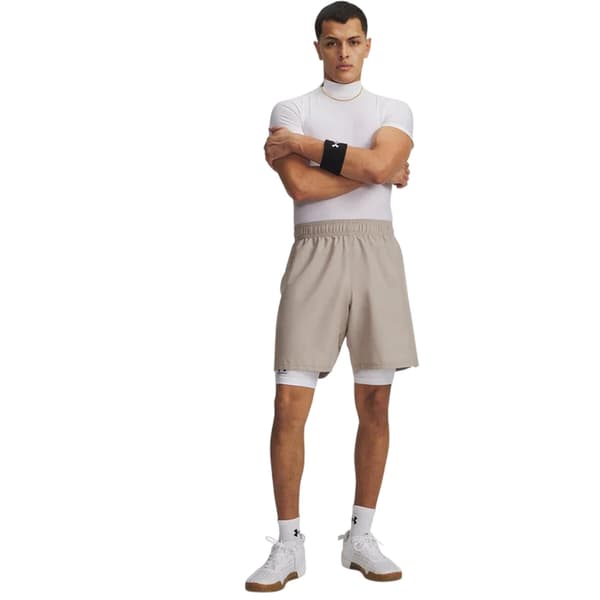 Under Armour Herr Wordmarks Vävd Tech Shorts XXL S Timber Wolf Timber Wolf XXL S