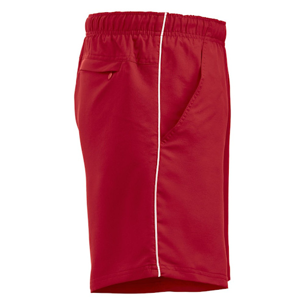 Clique Unisex Adult Hollis Shorts S Röd/Vit Red/White S