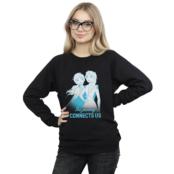Disney Dam/Damer Frozen 2 Elsa och Anna The Journey Connect Black S
