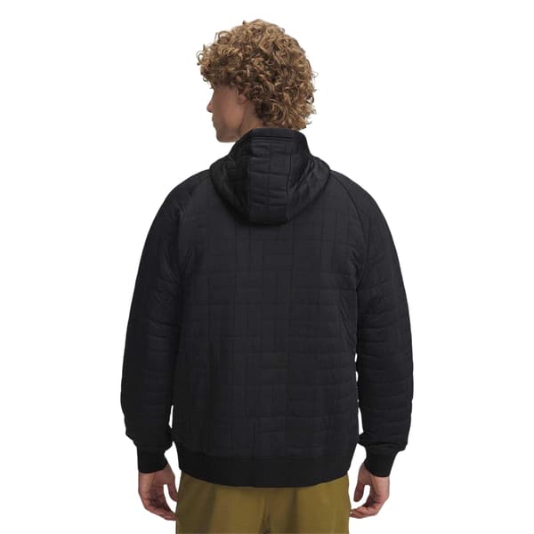 Under Armour Herr Unstoppable Quilted Full Zip Hooded Jacket S Black S