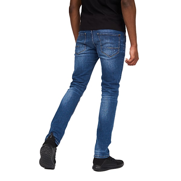 Crosshatch herr Svelte Stretch Jeans 40R Stone Wash Stone Wash 40R