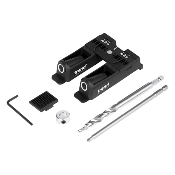 Trend 3-i-1 Pocket Hole Jig En Storlek Flerfärgad Multi Colour One Size