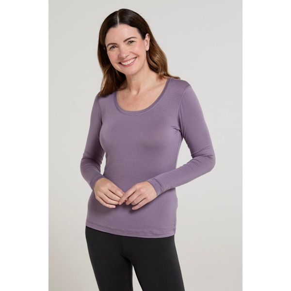 Mountain Warehouse Dam Thermal Topp för Kvinnor/Damer Keep The Heat 10 UK Dusky Purple 10 UK