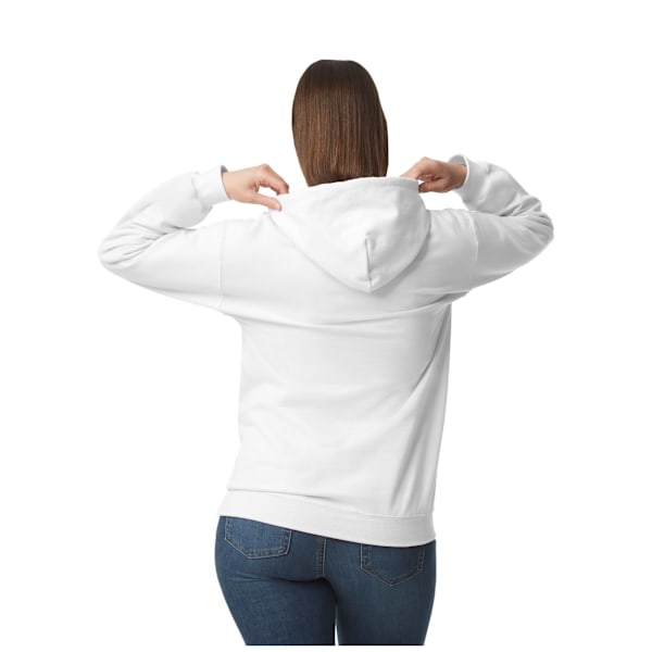 Gildan Unisex Adult Softstyle Hoodie 4XL Vit White 4XL