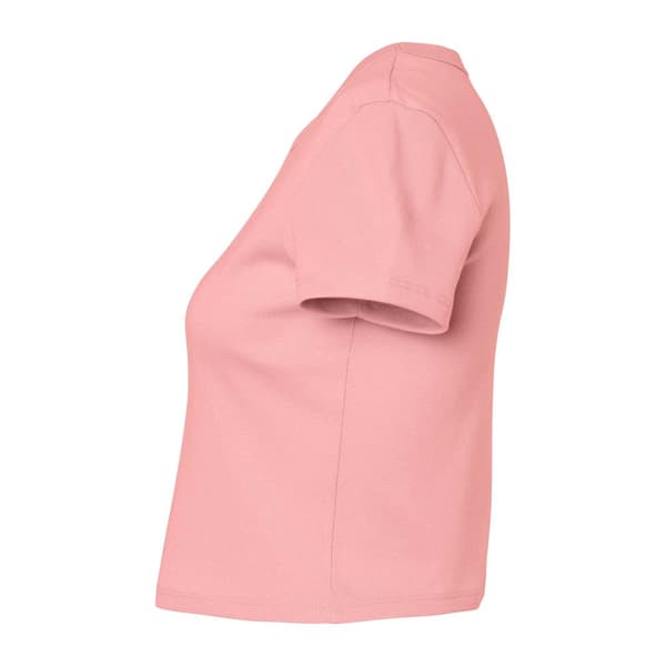 Bella + Canvas Dam/Dam Baby Micro-Rib T-shirt XXL Solid P Solid Pink XXL