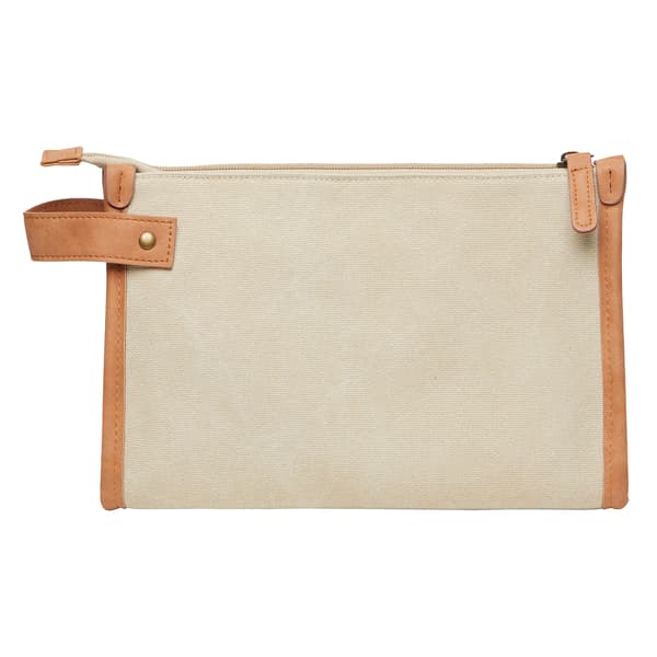 Vinga Bosler Canvas Återvunnen Necessär One Size Beige Beige One Size