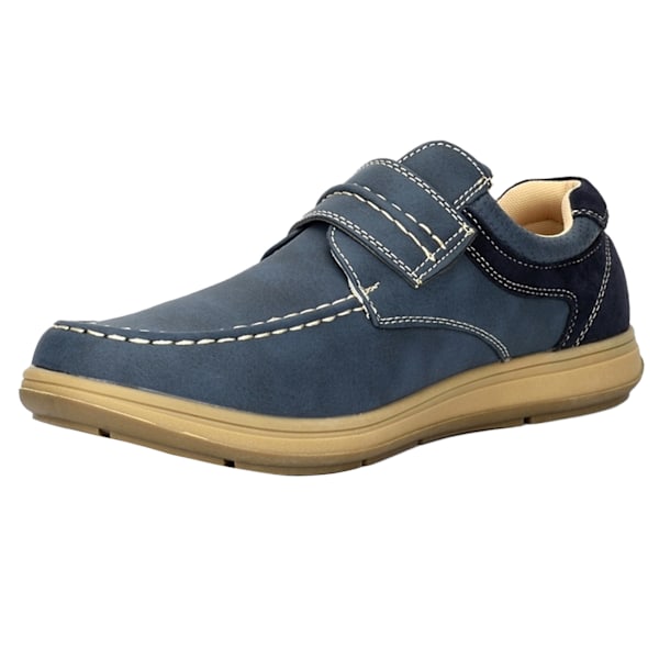 Scimitar herrars touch-fastening casual sko 12 UK marinblå Navy 12 UK