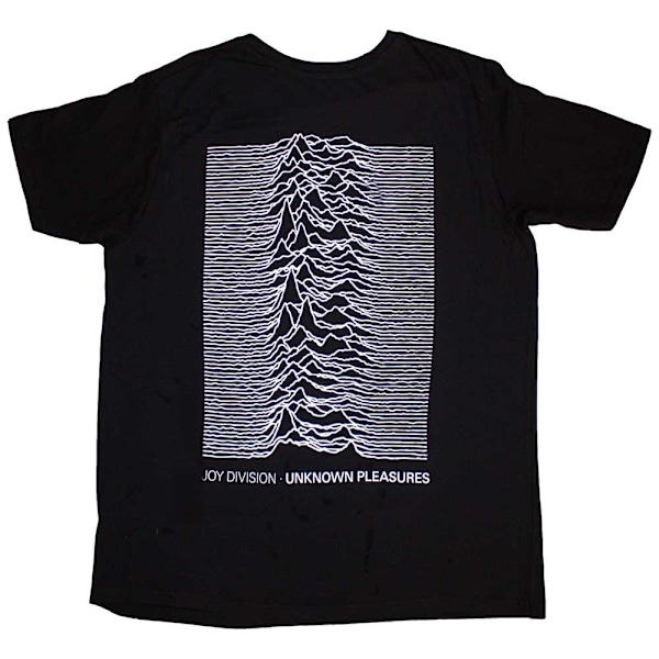 Joy Division Unisex Vuxen Pulsar Ficka Vågtryck T-Shirt Black M