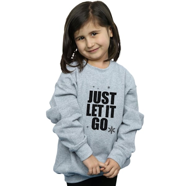 Disney Girls Wreck It Ralph Elsa´s tröja Sweatshirt 9-11 år Sports Grey 9-11 Years