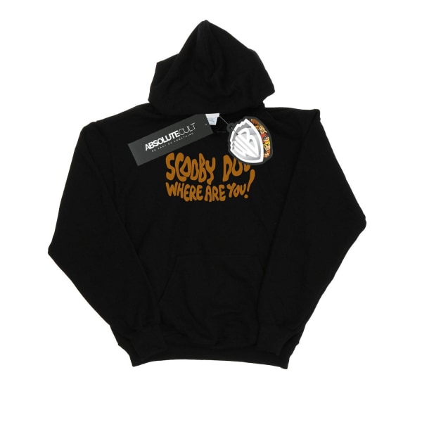 Scooby Doo Dam/Dam Where Are You Spooky Hoodie M Svart Black M