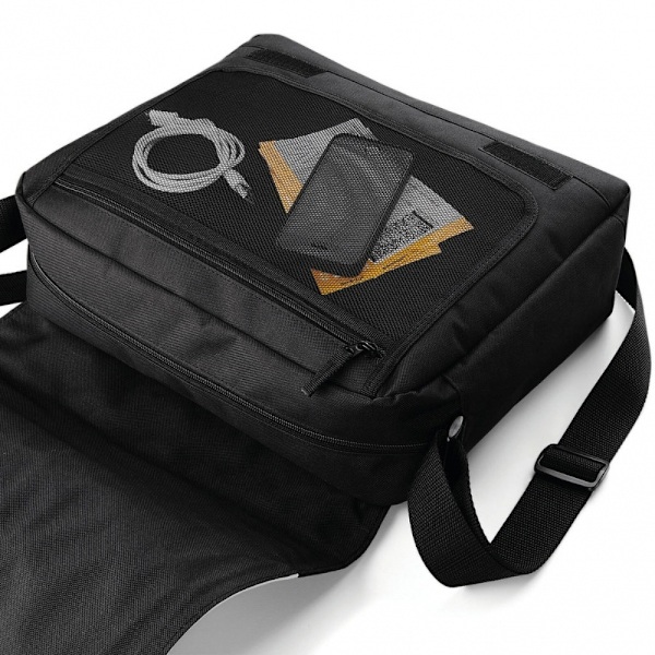 Bagbase Sublimering Messenger Bag (9 liter) One Size Svart Black One Size