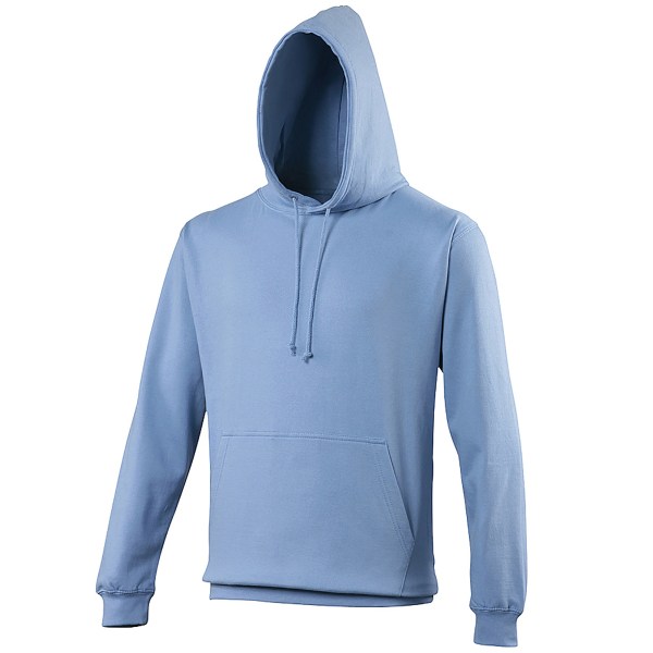 Awdis Unisex College Hooded Sweatshirt / Hoodie L Blåklint Bl Cornflower Blue L