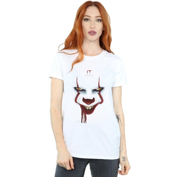 It Kapitel 2 Dam/dam Pennywise Poster Stare Cotton Boyfri White XXL