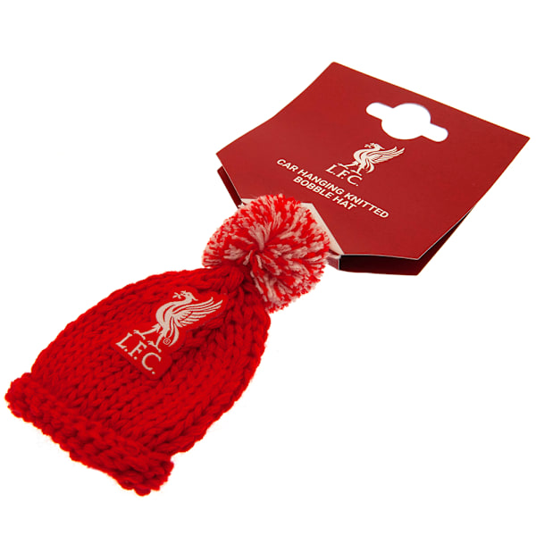 Liverpool FC Bobble Hat Dekoration för Bilspegel En Storlek Röd Red One Size