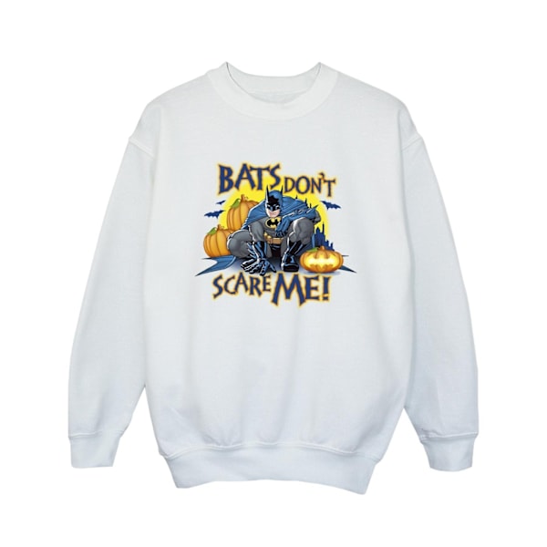 DC Comics Girls Batman Bats Don´t Scare Me Sweatshirt 3-4 år White 3-4 Years