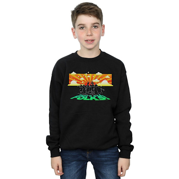 Looney Tunes Boys Group Sunset Sweatshirt 3-4 år Svart Black 3-4 Years