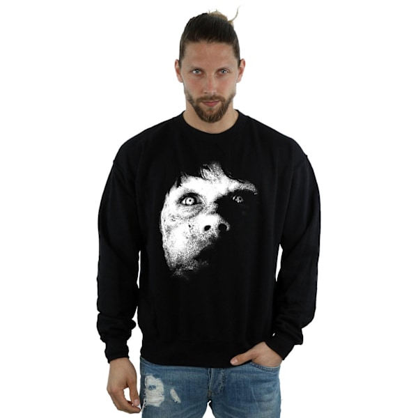 The Exorcist Mens Regan Demon Face Sweatshirt L Svart Black L