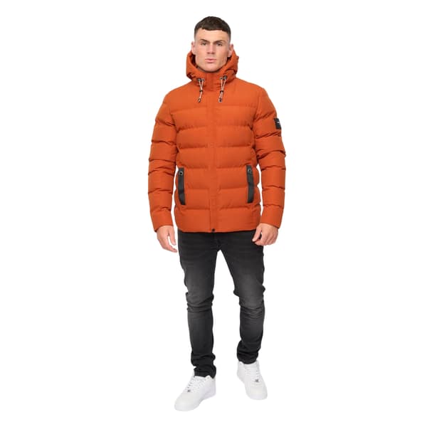 Crosshatch Herr Kampleys Jacka XL Bränd Orange Burnt Orange XL