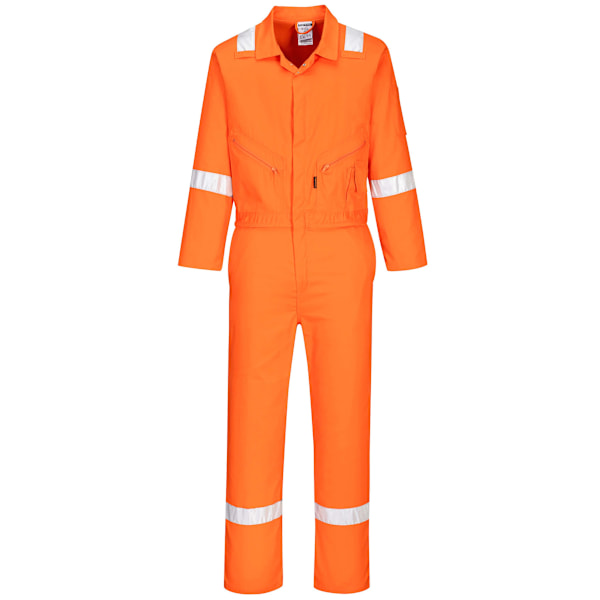Portwest Iona Bomulls Arbetsbyxor för Män 4XL Orange Orange 4XL