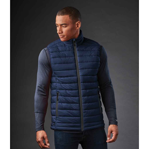 Stormtech Stavanger Termisk Kroppsvärmare L Marinblå/Grafitgrå Navy/Graphite Grey L