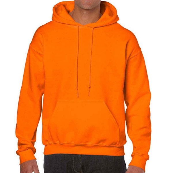 Gildan Unisex Adult Heavy Blend Hoodie M S Orange S Orange M