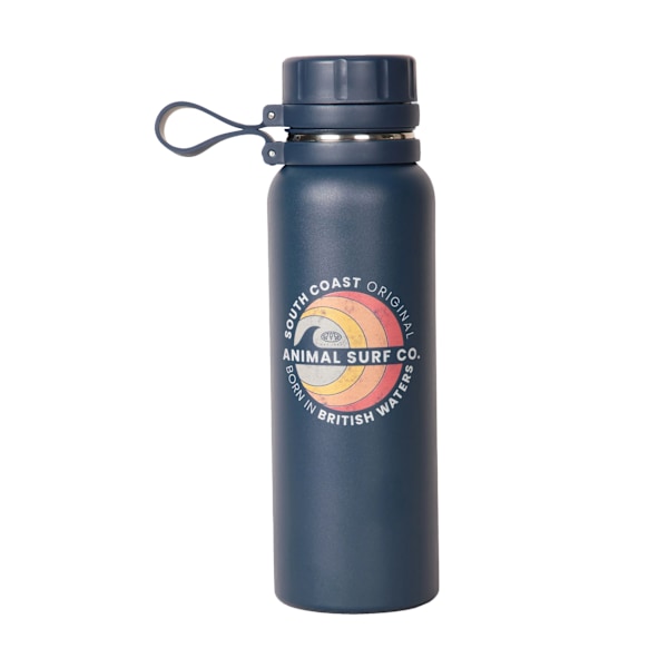 Djurlogotyp 650ml Dryckflaska En Storlek Marinblå Navy One Size