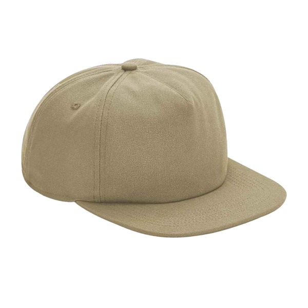 Beechfield Unisex Vuxen Organisk Bomull 5 Panel Baseball Cap One Desert Sand One Size