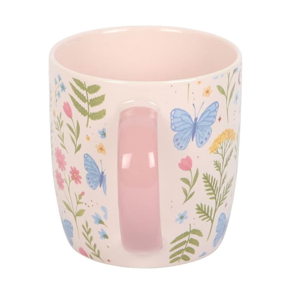 Something Different Luna Bloom Blommig 370 ml Mugg En Storlek Flerfärgad Multicoloured One Size