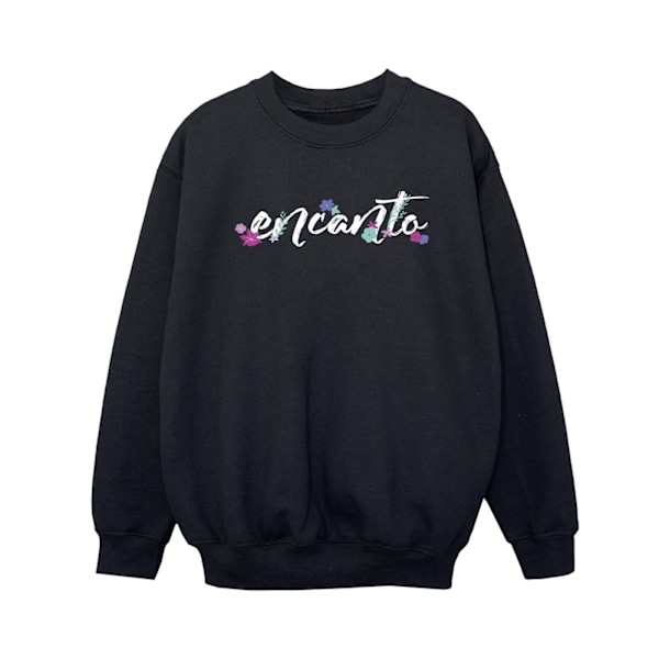 Disney Boys Encanto Logo Sweatshirt 3-4 år Svart Black 3-4 Years