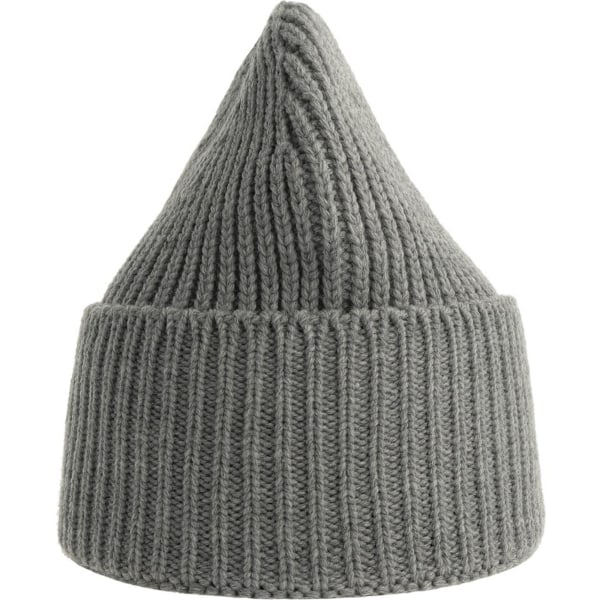 Atlantis Unisex Vuxen Ek Chunky Knit Beanie One Size Ljus Grå Light Grey Melange One Size
